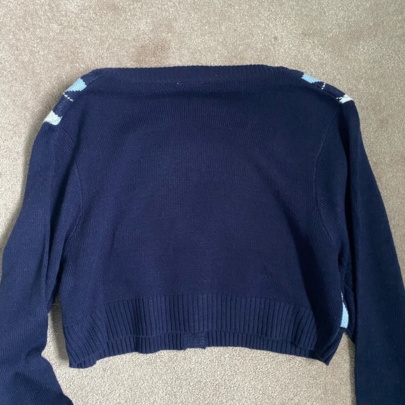 Blue cardigan - Picture 3 of 4